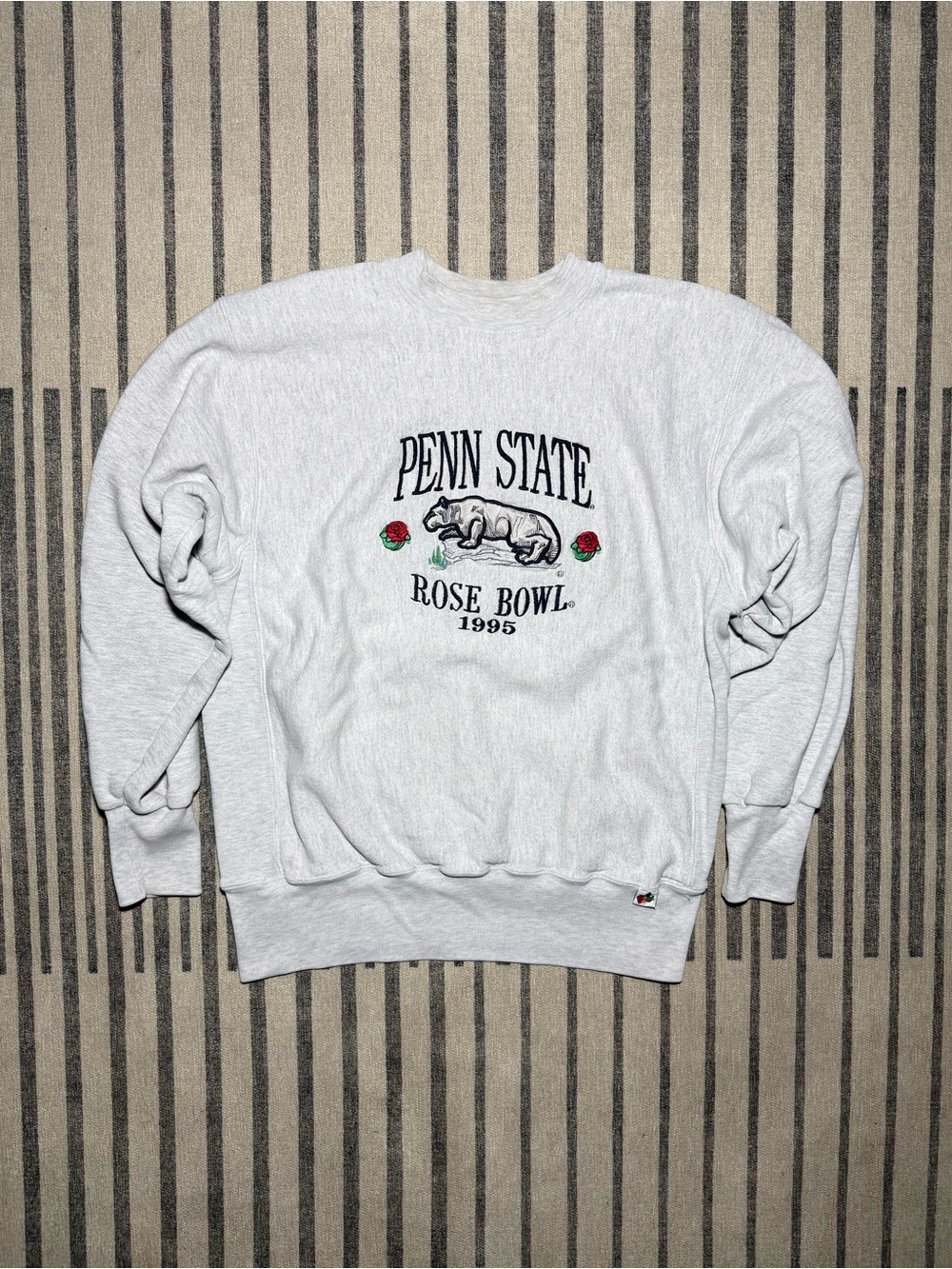 Vintage 1995 Penn State Rose Bowl Sweatshirt NCAA Nittany Lions Crewneck